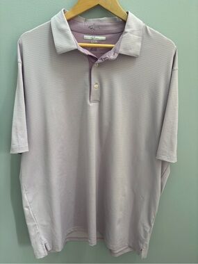 Greg Norman ML75 Men’s Lavender Polo Golf Shirt